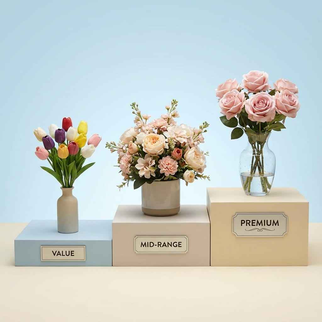 Artificial Flower Lines: Budget to Premium
