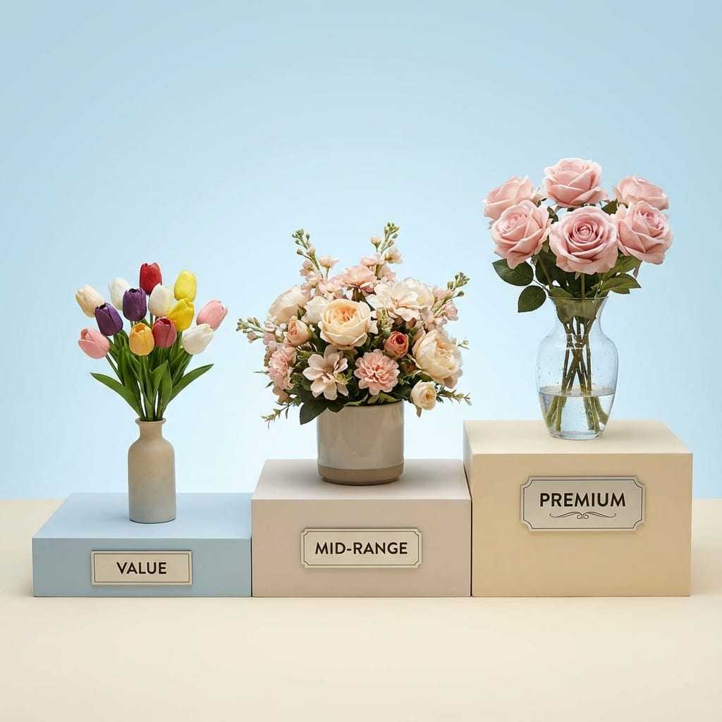 Artificial Flower Lines: Budget to Premium
