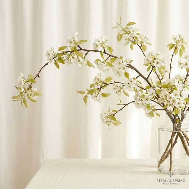 Real Touch Pear Blossom Wholesale
