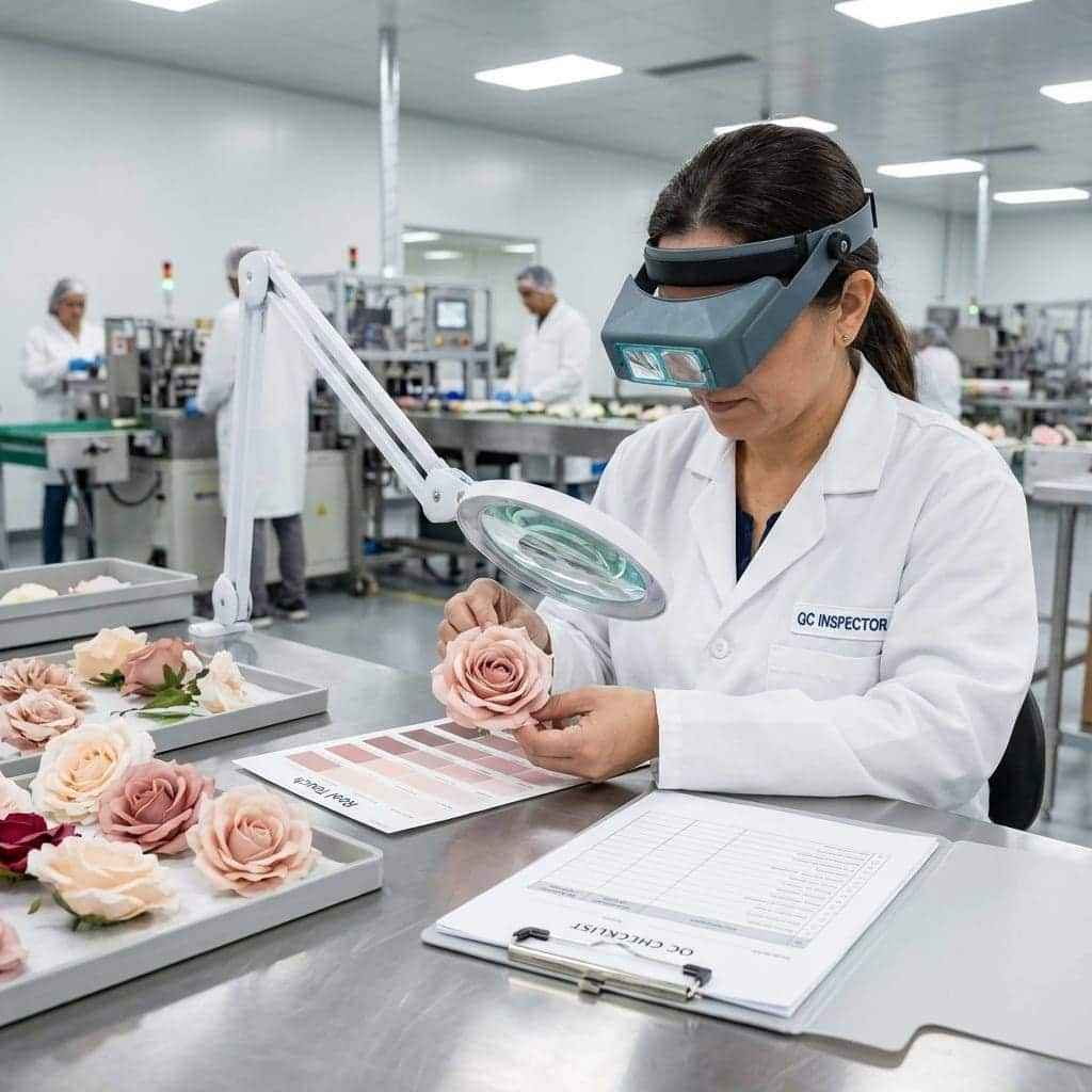 Artificial Flower Quality Control Guide