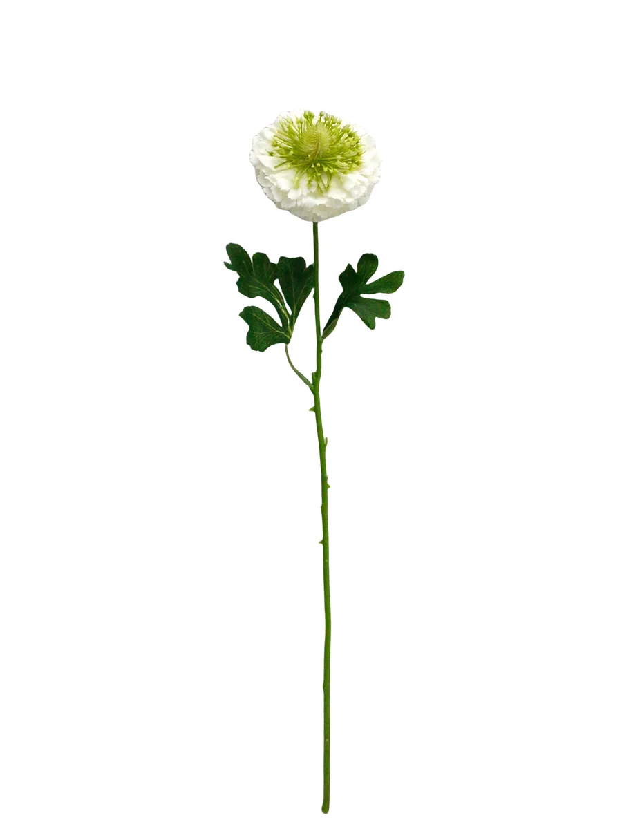 Real Touch Artificial Chrysanthemum Stem - 1 Head - 28.35"
