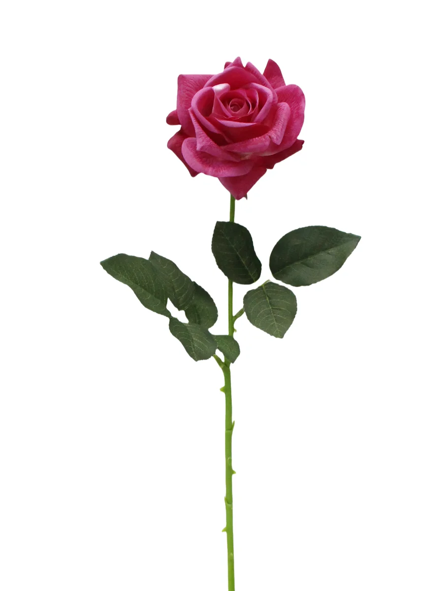 Real Touch Artificial Rose Spray - 25.59"